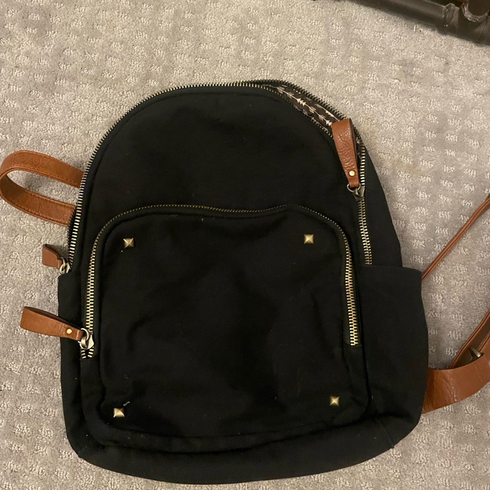 Altar'd State Black and Brown Backpack